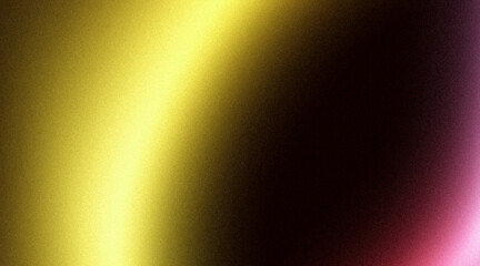 Abstract dark glowing neon blue orange yellow grainy gradient texture background summer poster and banner. Glowing noise texture gradient effect web banner or poster. Neon texture grainy gradient.