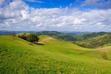 Obraz premium Hills Landscape Background