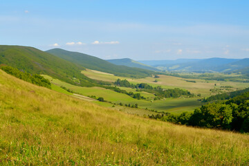 Fototapeta premium Hills Landscape Background