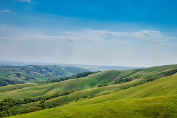 Fototapeta premium Hills Landscape Background
