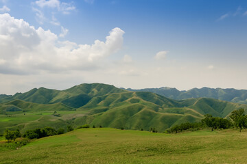 Fototapeta premium Hills Landscape Background