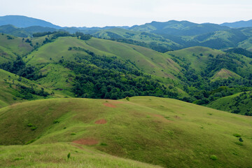 Obraz premium Hills Landscape Background