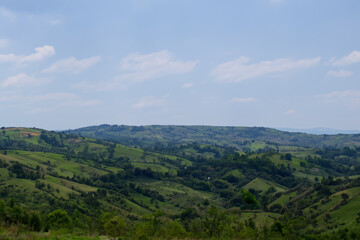Obraz premium Hills Landscape Background