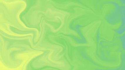 Green Liquid Abstract gradient background with hologram effect and magic lights. Abstract fantasy backdrop with fairy sparkles.