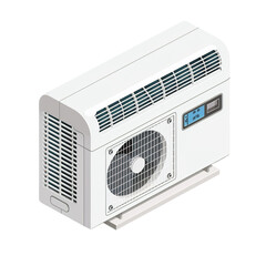 Fototapeta premium radio isolated on white background