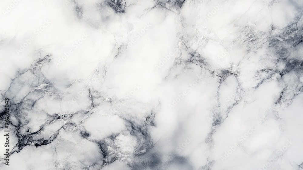 Poster smooth marble stone background with subtle gray veins running through the surface, creating an elega