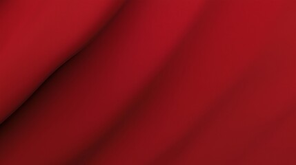 A high-resolution photo of an abstract solid color red background, showcasing a smooth and uniform texture.