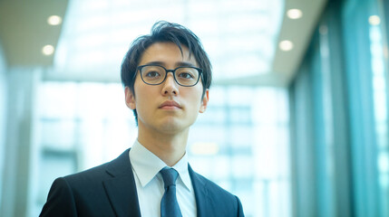 Fototapeta premium 都市で働くプロフェッショナル Professional working in the city