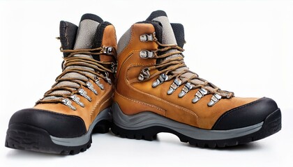 Isolated hiking boots