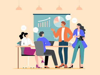 Business-people-having-a-meeting-in-a-digital-marketing-agency