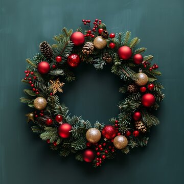クリスマスのリース