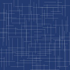 Indigo cloth pattern