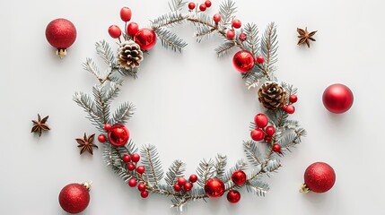 クリスマスのリース