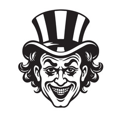 Vintage Halloween Prints for t-shirt, typography. Vector illustration.