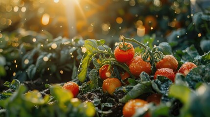 Vegetables Affected by Hail Damage