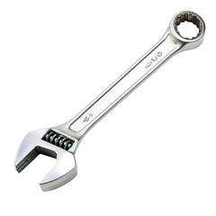 Obraz premium wrench isolated on white background