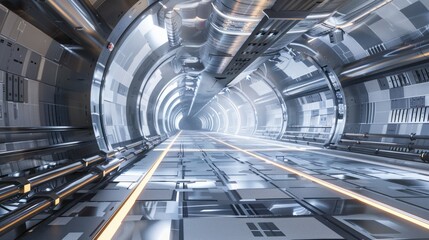 futuristic medical university building. realism style