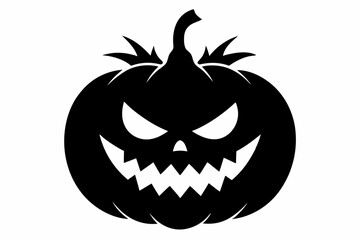 

Halloween pumpkin icon, halloween pumpkin silhouette vector