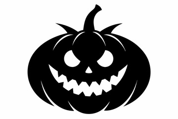 

Halloween pumpkin icon, halloween pumpkin silhouette vector