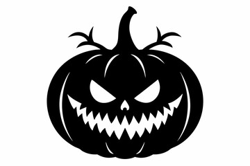 

Halloween pumpkin icon, halloween pumpkin silhouette vector