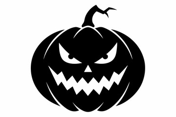 

Halloween pumpkin icon, halloween pumpkin silhouette vector