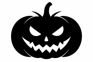 

Halloween pumpkin icon, halloween pumpkin silhouette vector