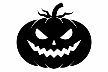 

Halloween pumpkin icon, halloween pumpkin silhouette vector