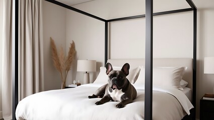 Discover the charm of French Bulldogs in their most captivating settings with this exquisite collection of high-quality images.