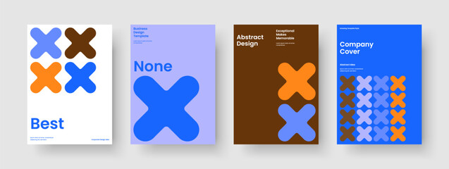 Fototapeta premium Abstract Book Cover Layout. Modern Brochure Design. Isolated Poster Template. Report. Flyer. Background. Banner. Business Presentation. Magazine. Pamphlet. Newsletter. Notebook. Portfolio