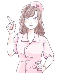 ハロウィンの女の子　水彩