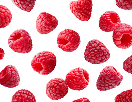 Transparent rasberry Floating
