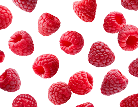 Transparent rasberry Floating