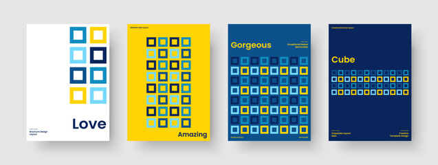 Geometric Brochure Template. Creative Report Layout. Abstract Background Design. Poster. Banner. Book Cover. Flyer. Business Presentation. Newsletter. Catalog. Advertising. Pamphlet. Magazine