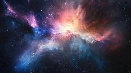 Gleaming cosmic aura backgrounds