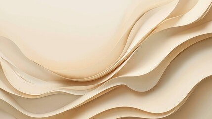 Obraz premium Beige hues in tranquil abstraction
