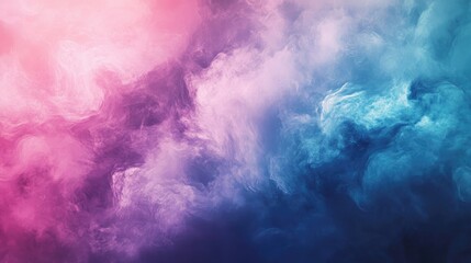 Ethereal clouds in abstract serenity