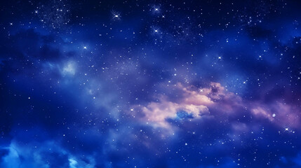 Beautiful deep space with galaxy, universe for background