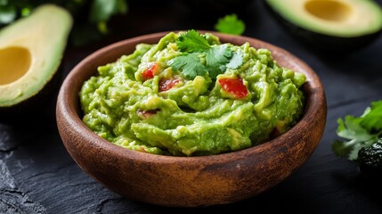 Obraz premium guacamole day with copy space 