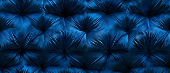 Fototapeta premium A luxurious background in sapphire blue with velvet texture