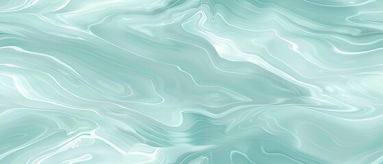 A pastel aqua blue background with gentle wave patterns