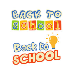 Back to School Vector Illustration - Colorful Design with Supplies, Books, and Stationery, Perfect for Educational Projects, Classroom Decor, Flyers, and Posters