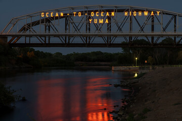 Ocean to Ocean highway bridge Yuma, AZ