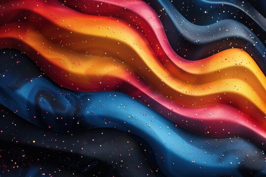 abstract background in colors and patterns for World MSA Day
