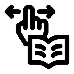 kinesthetic learning, practice, learning, applied education, psychomotor, education outline icon