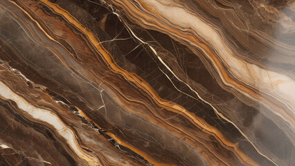 Obraz premium Emperador Marble: Elegant Brown Tones for Luxurious Interior Design