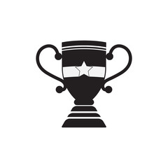 Trophy icon vector illustration design