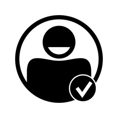 User verification icon for social media