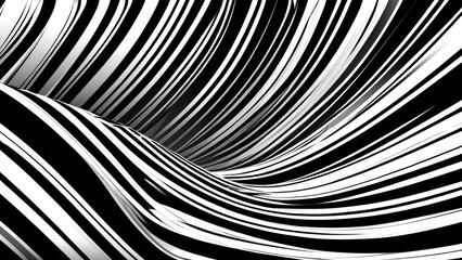 Black and White Stripes Background: Classic and Modern Contrasting Design