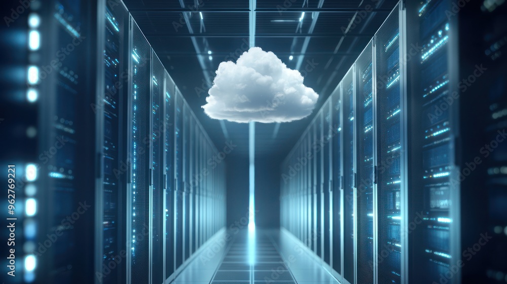 Poster cloud computing data center