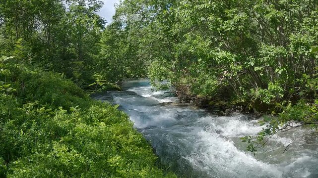 Fossen creek, Norway